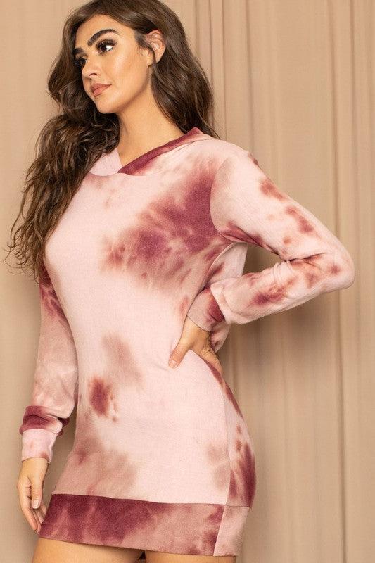 Back-2-Back Hoodie Dress - 40Fly Fashion