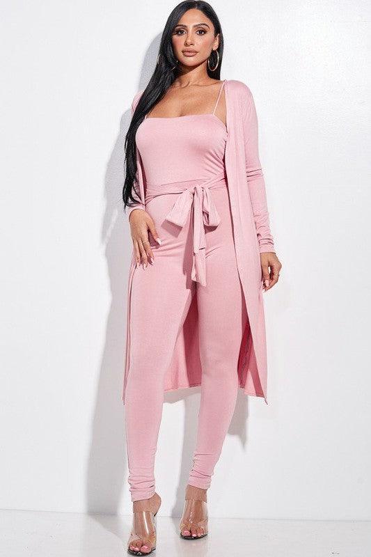 Pretty-in-Pink Jumpsuit - 40Fly Fashion