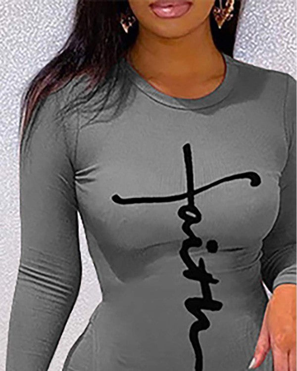 You Gotta Have Faith Pants Set - 40Fly Fashion