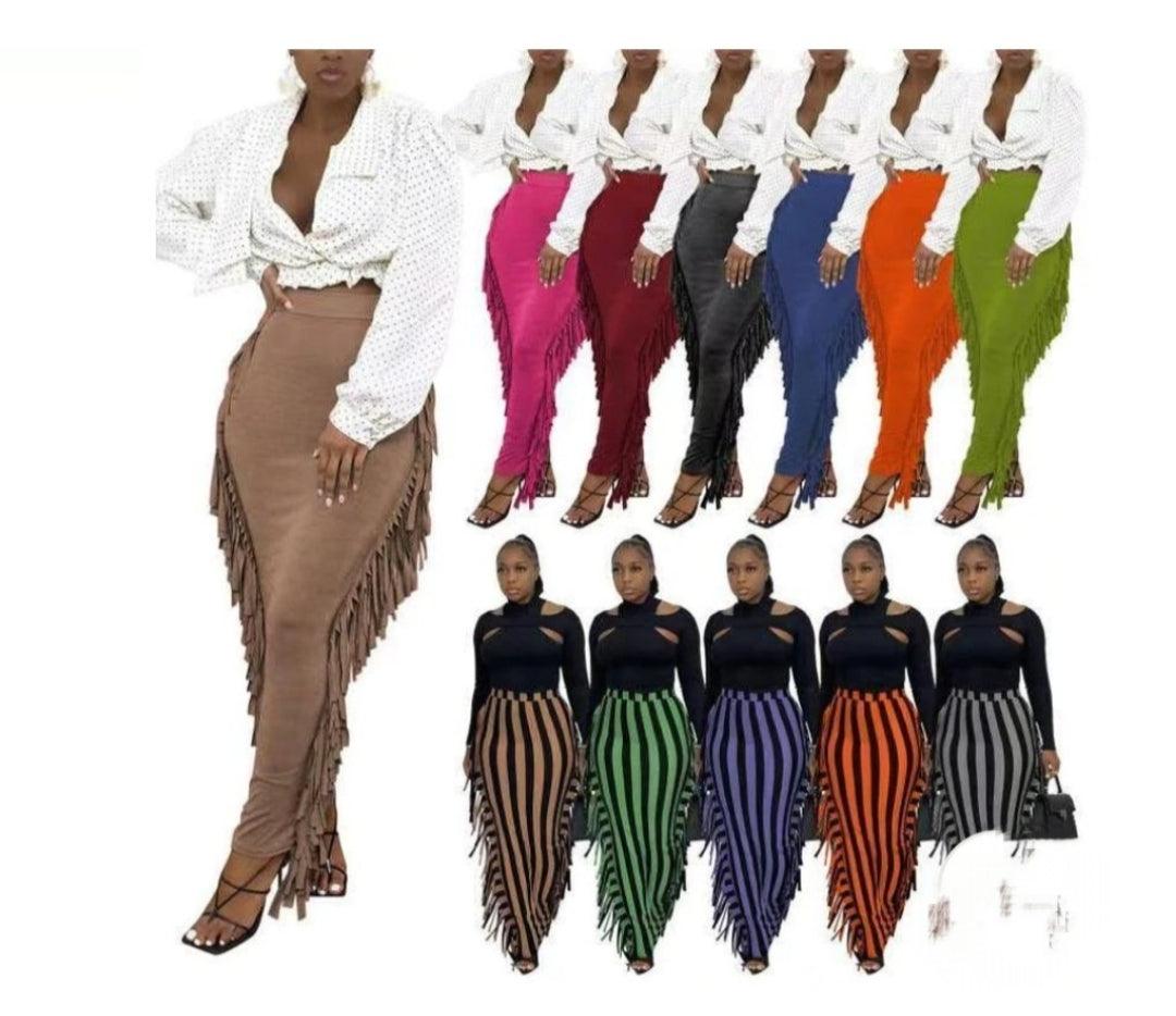 Small Town Tassel Skirt - 40Fly Fashion