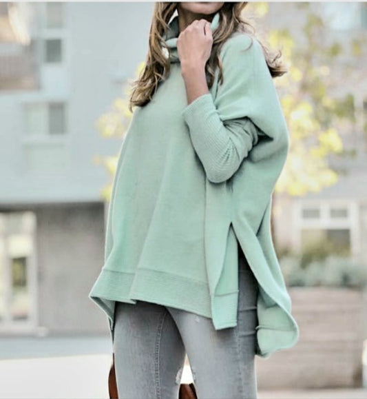 The Noel Poncho Sweater