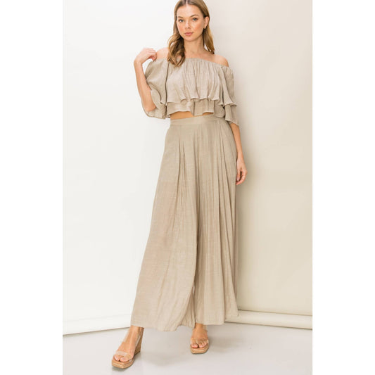 The Ruffle & Flow Pants Set