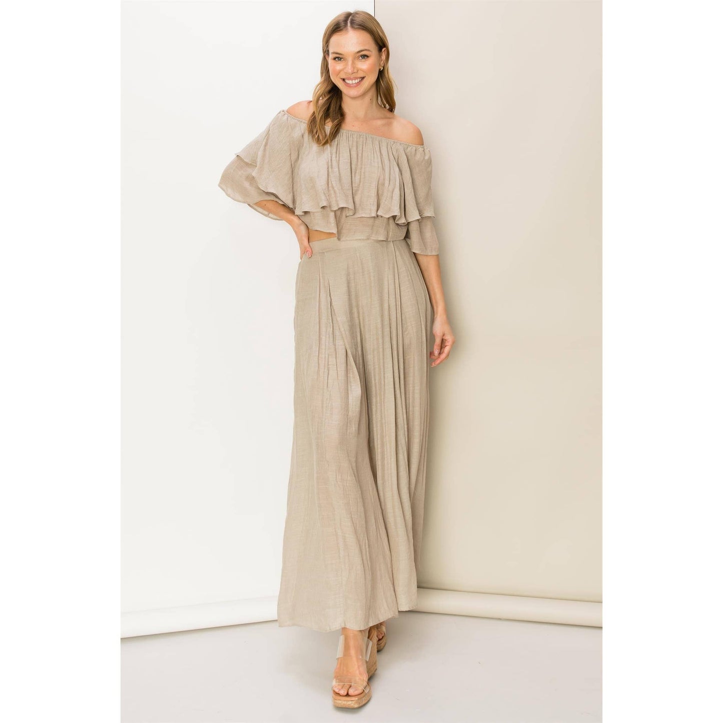 The Ruffle & Flow Pants Set