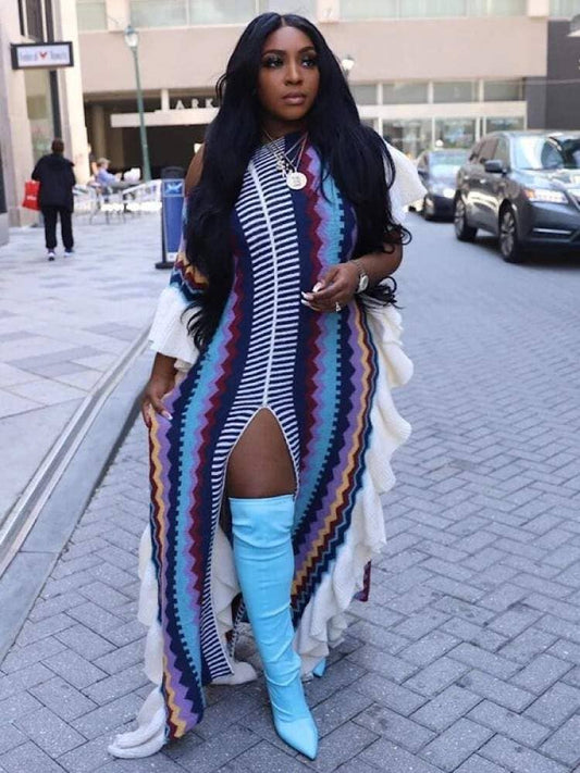 The Split Harmony Dress