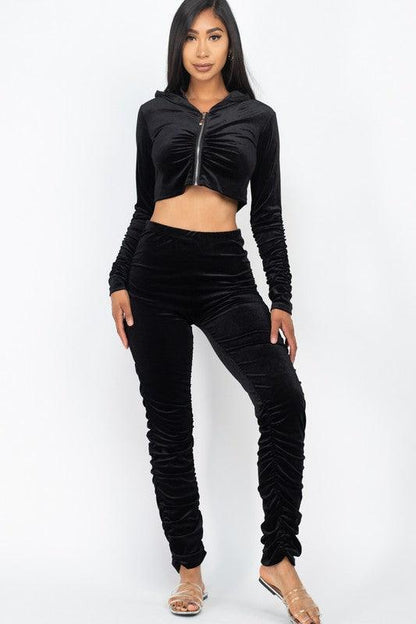 So-So Soft 2-Piece Pants Set - 40Fly Fashion