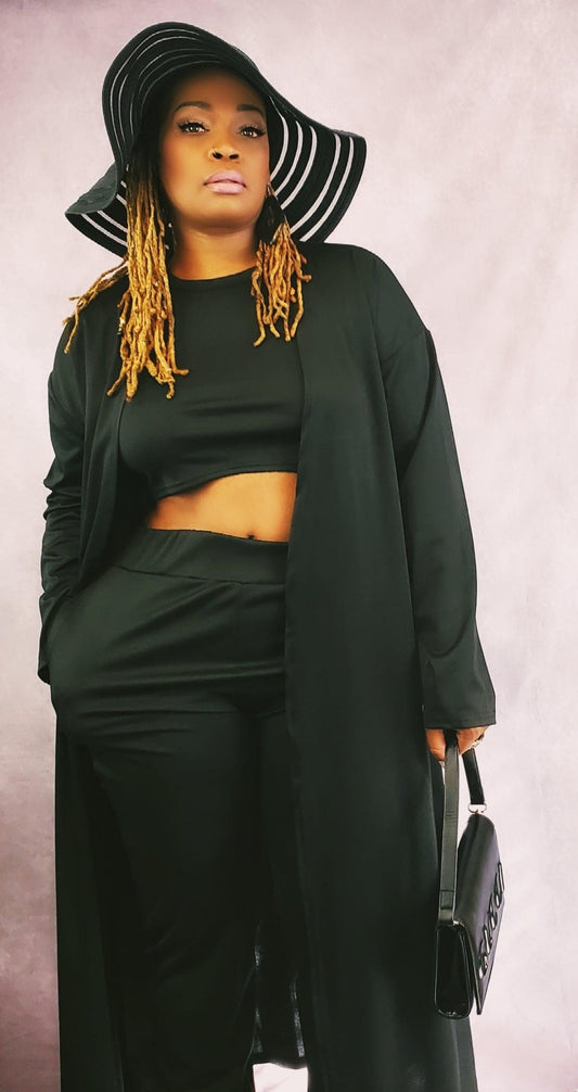 Back to Black Pants Set - 40Fly Fashion