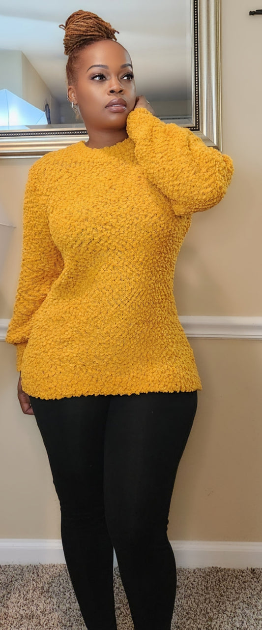 Golden Graham Sweater